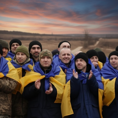 Обмін полоненими: звільнені оборонці Маріуполя