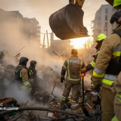 Devastation during Russian attack in Ukraine