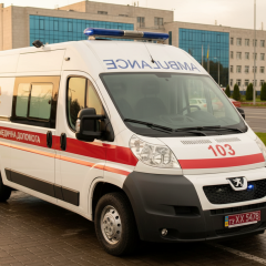 Two injured medics after drone attack