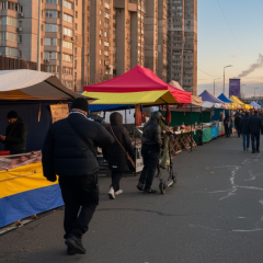 Продовольственные ярмарки в Киеве