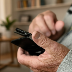 Woman recalculates pension through personal account