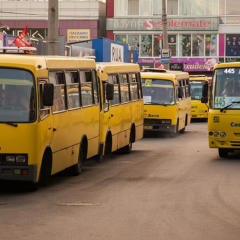 Fare of 20 hryvnias on minibus route