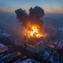 Storm Shadow missiles attack plant in Bryansk