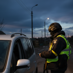 Військові ЗСУ під час погоні через збій у базі АРМОР