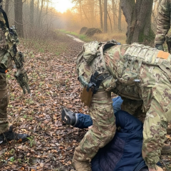 Saboteurs on the border of Ukraine