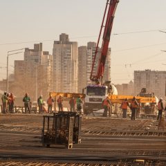 Капитальный ремонт мостового перехода на Полярной