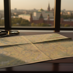 Moscow buys paper maps