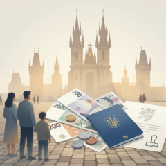 Довгострокове проживання для українців в Чехії