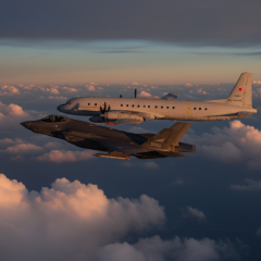 Norwegian F-35 accompany Russian reconnaissance aircraft