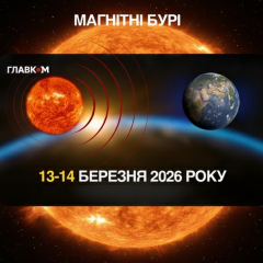 Магнітна буря на Україну 13 березня