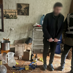 Полиция Киева уничтожила нарколабораторию