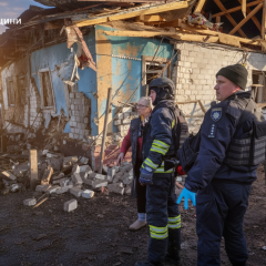 Последствия российских обстрелов на Харьковщине