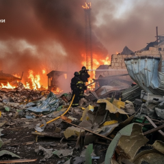 Russian army strikes energy facilities with drones