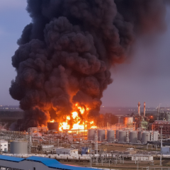 ЗСУ атакували нафтопереробний завод та порт у Краснодарському краї: Генштаб підтвердив ураження