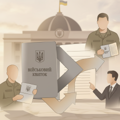 Група людей на демонстрації з плакатами