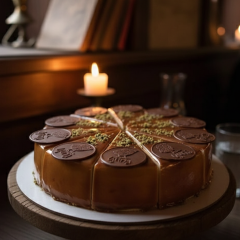Beer cake from Transcarpathia