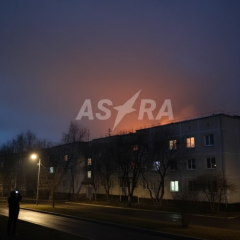 Fires from missile attacks on objects in RF