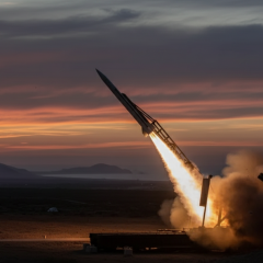 Testing of ballistic missile FP-7