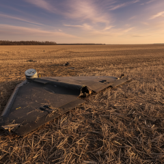 Russian kamikaze drone near Moldova's border