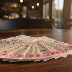 Підозрілі готівкові операції на рахунку