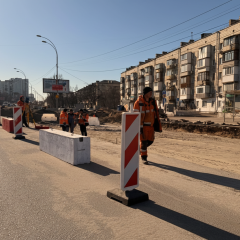 Ремонт Харківського шосе у Києві