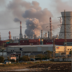 Fire at oil refinery in Haifa