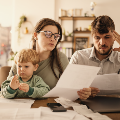 Risk indicators in client behavior