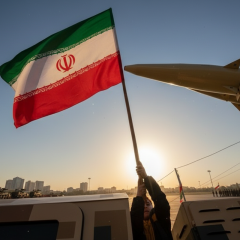 Laridjani during his elimination in Iran