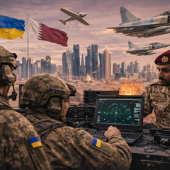 Sharing experience in countering drones with Qatar