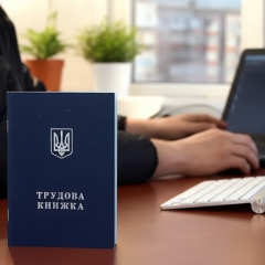 Digitization of work record books on one visit