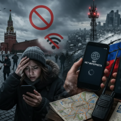 Massive mobile internet outage in Russia