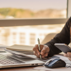 Electrician profession - a golden hand
