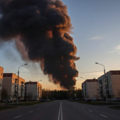 Палають ємності з паливом в порту