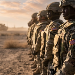 Pentagon paratroopers prepare for landing in Iran