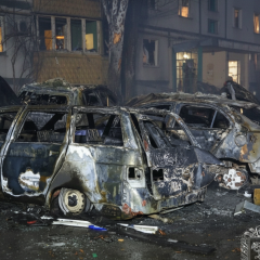 Харьков под обстрелом дронов - раненые
