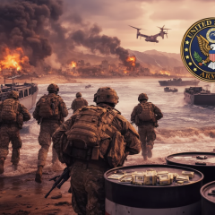 Deployment of American troops in the Middle East