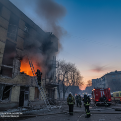 Russia attacked with drones: damages in Odessa, Dnipro, and Kryvyi Rih