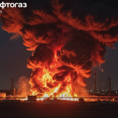 Атака дронов на объект Нафтогазу