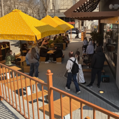 McDonald's restaurant operation in Mykolaiv