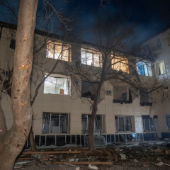 Нічна атака на Одесу: дрони та пошкоджений будинок