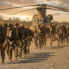 Increased military presence in the Middle East