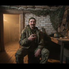 Український вояк повернувся до підрозділу