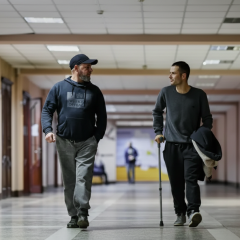 Workplace for a veteran at DTEK enterprise
