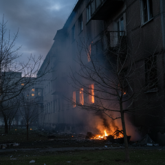 People and homes affected in Dnipropetrovsk region