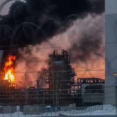 Ukrainian missiles and oil on sale