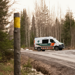 Український дрон з боєголовкою у Фінляндії