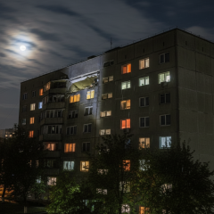 Kharkiv shelling with missiles and drones