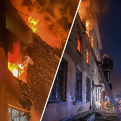 Атака безпілотників на Чугуїв: пошкоджена багатоповерхівка