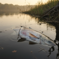 Риба у водоймі Пущі-Водиці