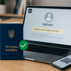Електронна трудова книжка українською мовою